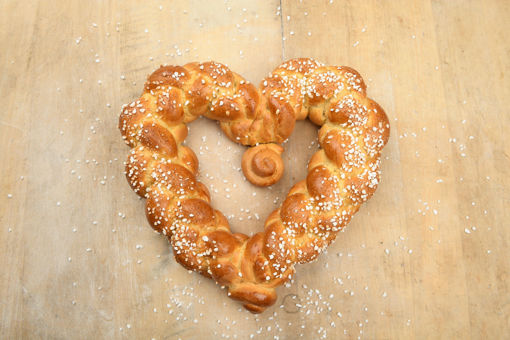 Bild von Brioche-Herz